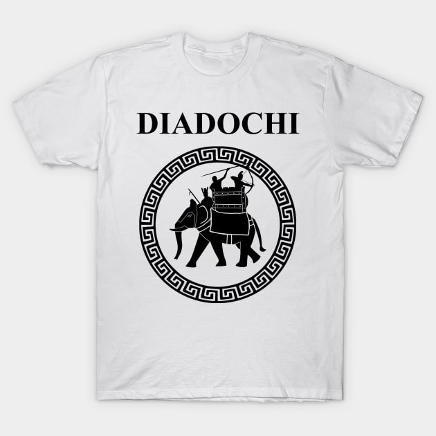 Diadochi Alexander the Great Hellenic Successors T-Shirt by AgemaApparel